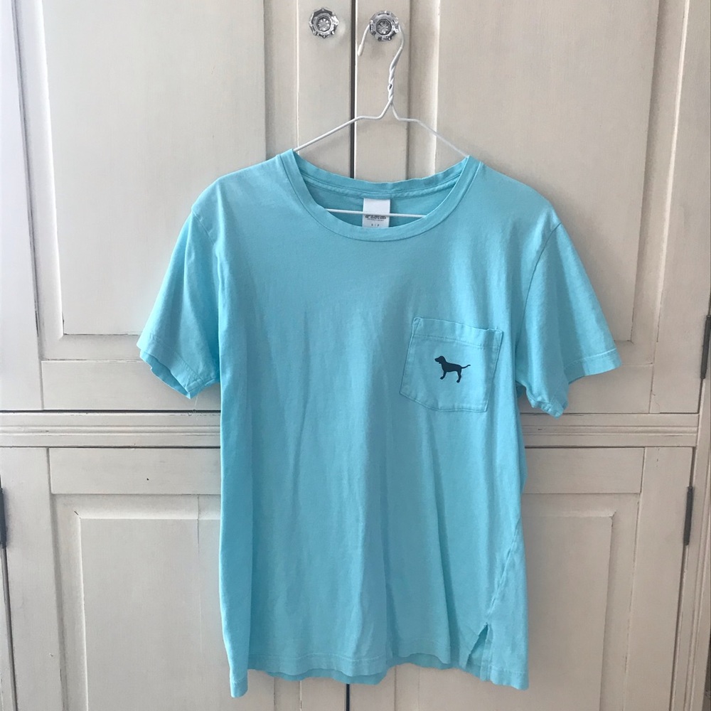 bright blue PINK oversized t-shirt